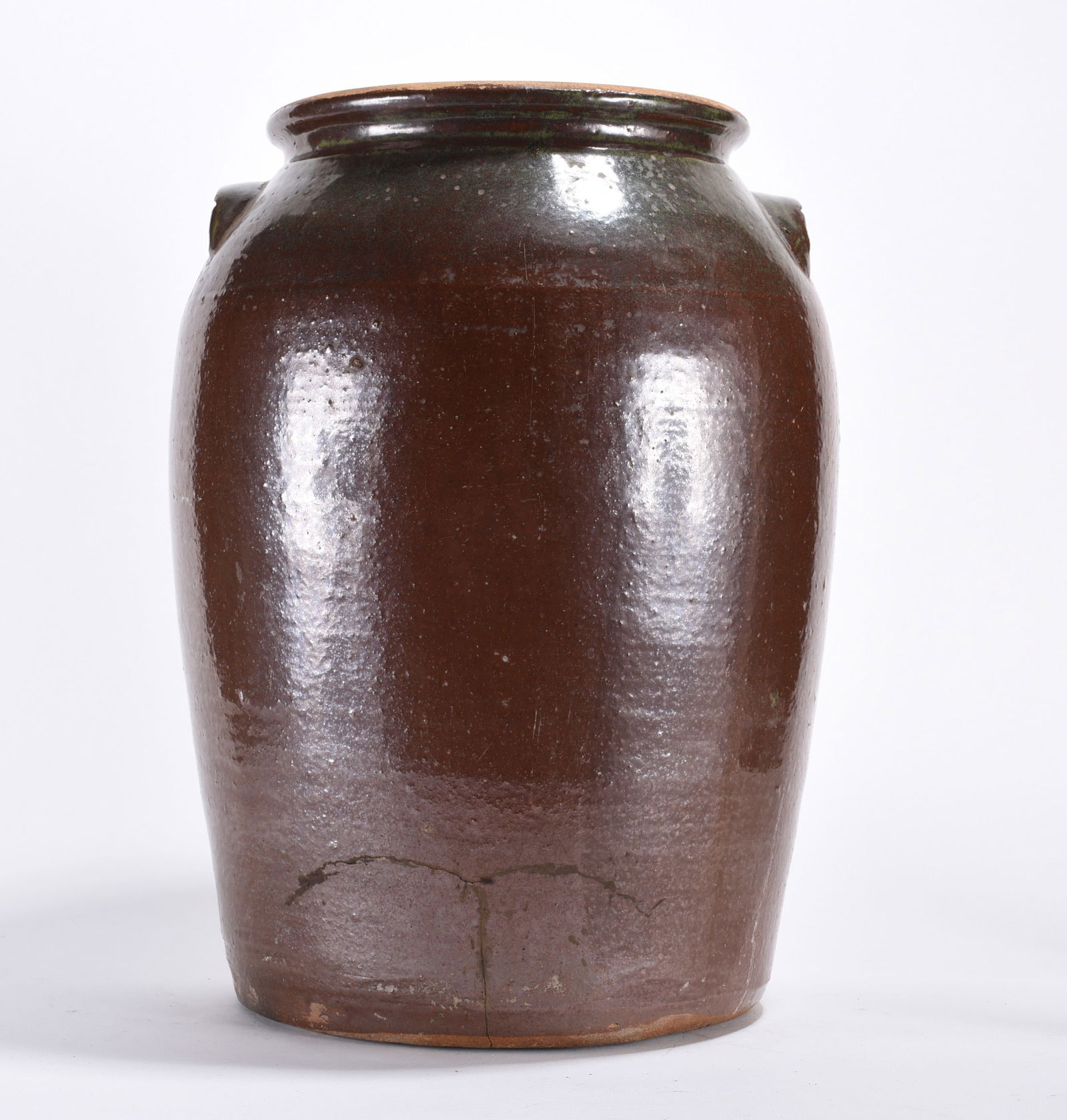 Large 5 Gallon Southern Pottery Jar ca. 1880 (1 of 3)