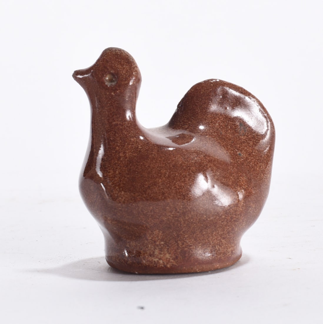 Miniature Pottery Chicken (1 of 3)