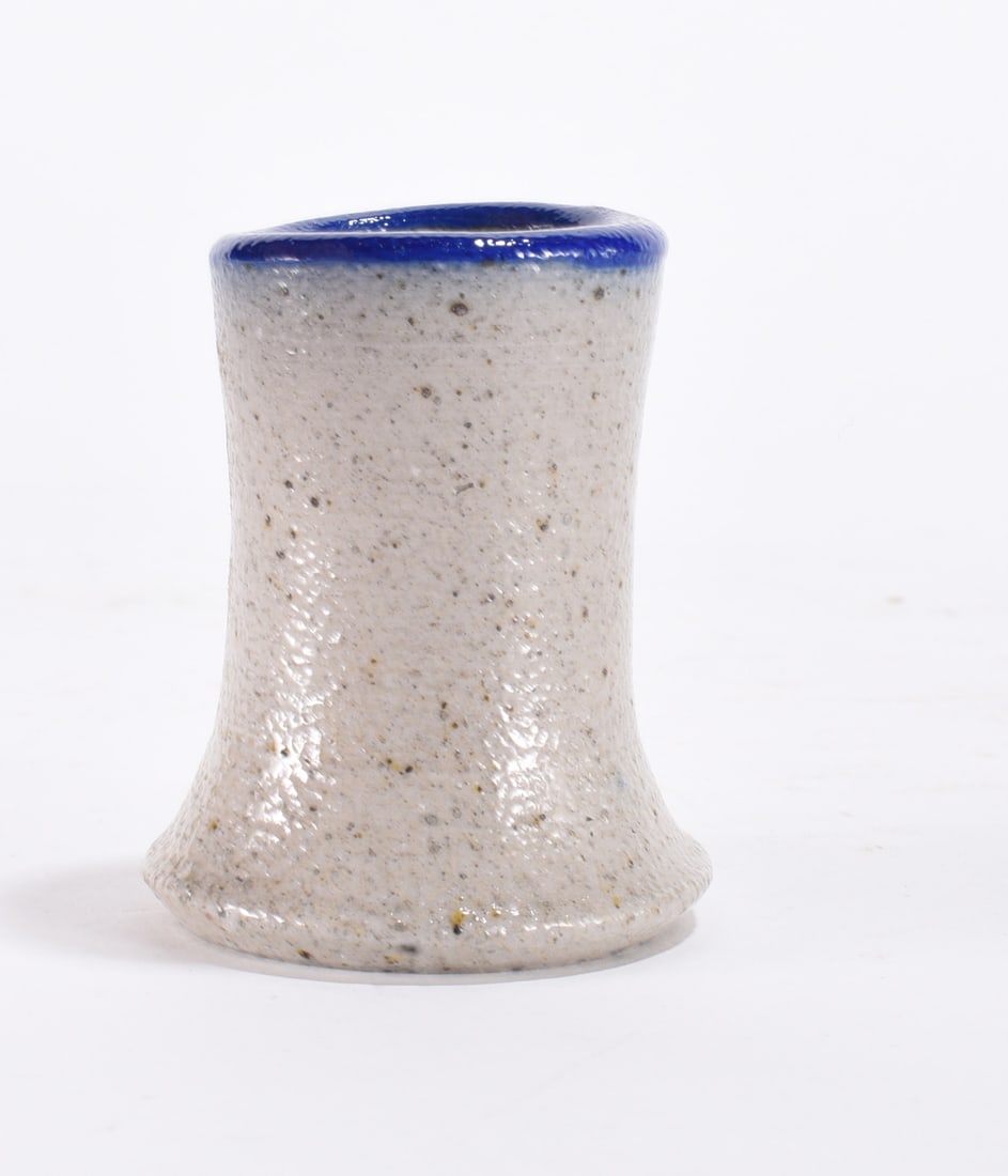 RE Albright Miniature Salt Glaze Tooth Pick Holder (1 of 3)