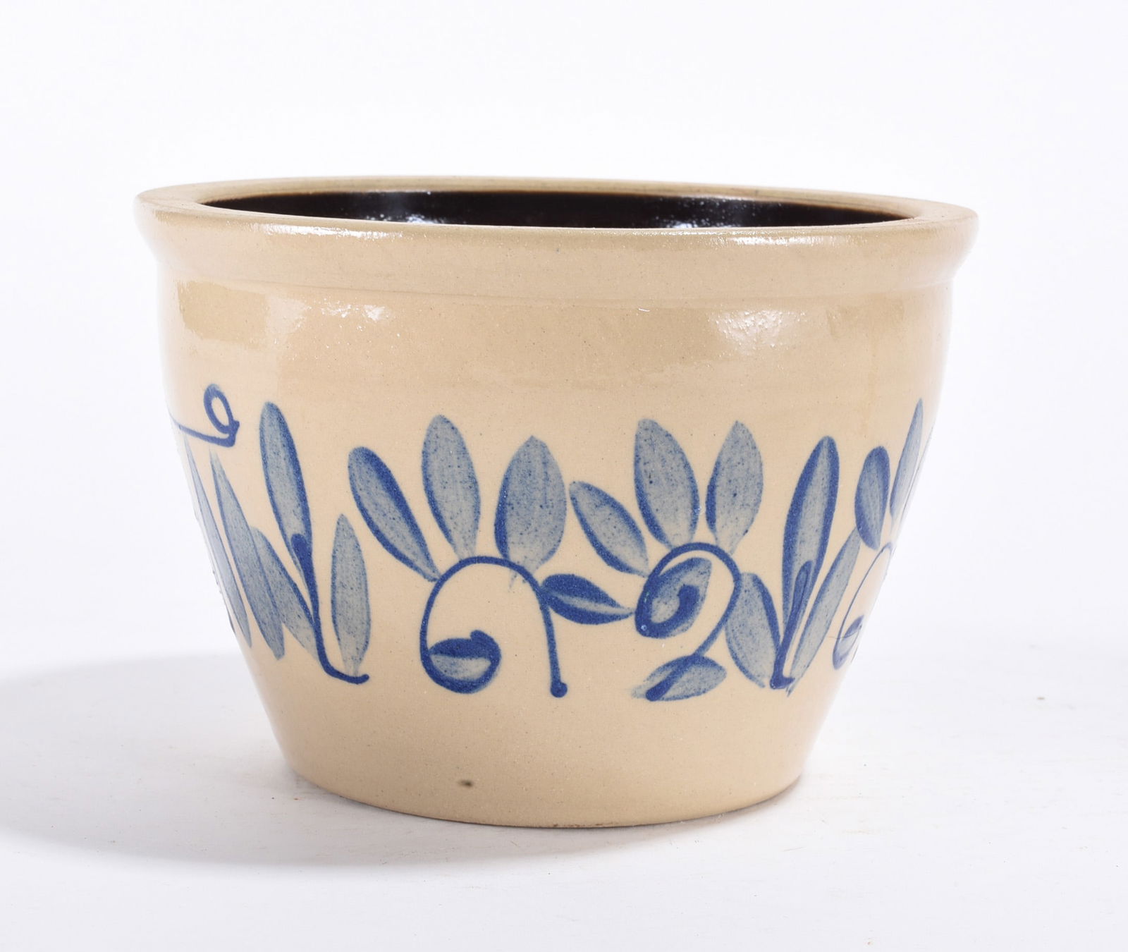 Blue Decorated Miniature Vase (1 of 2)