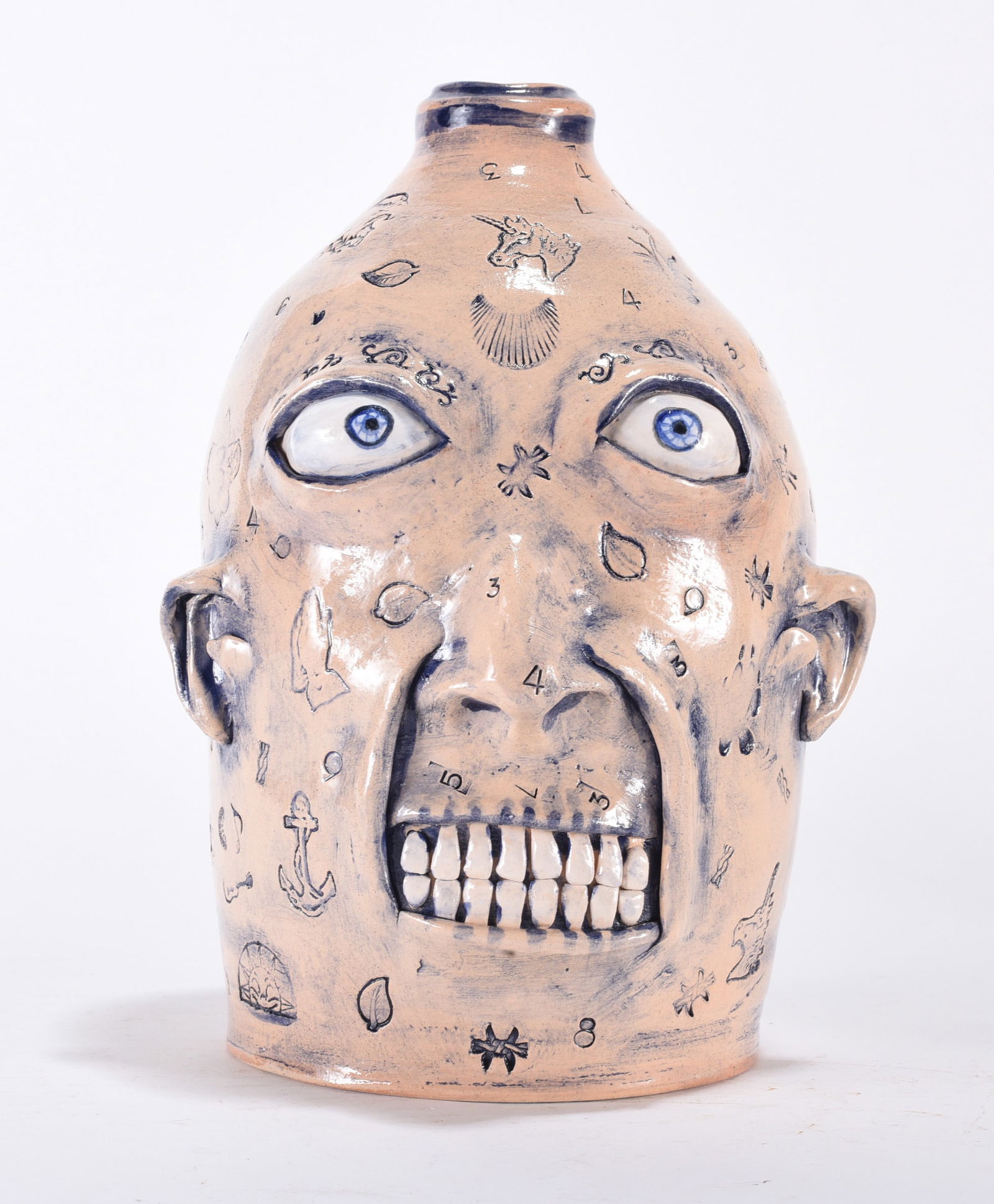 Stacy Lambert Face Jug (1 of 3)