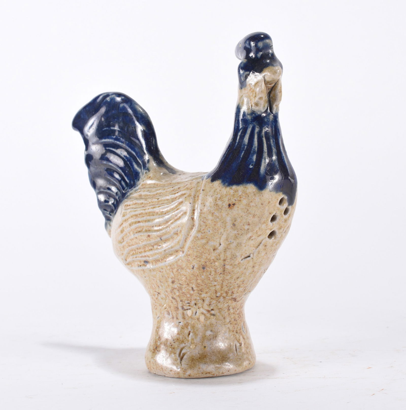 Charles Moore Pottery Chicken Salt (1 of 3)