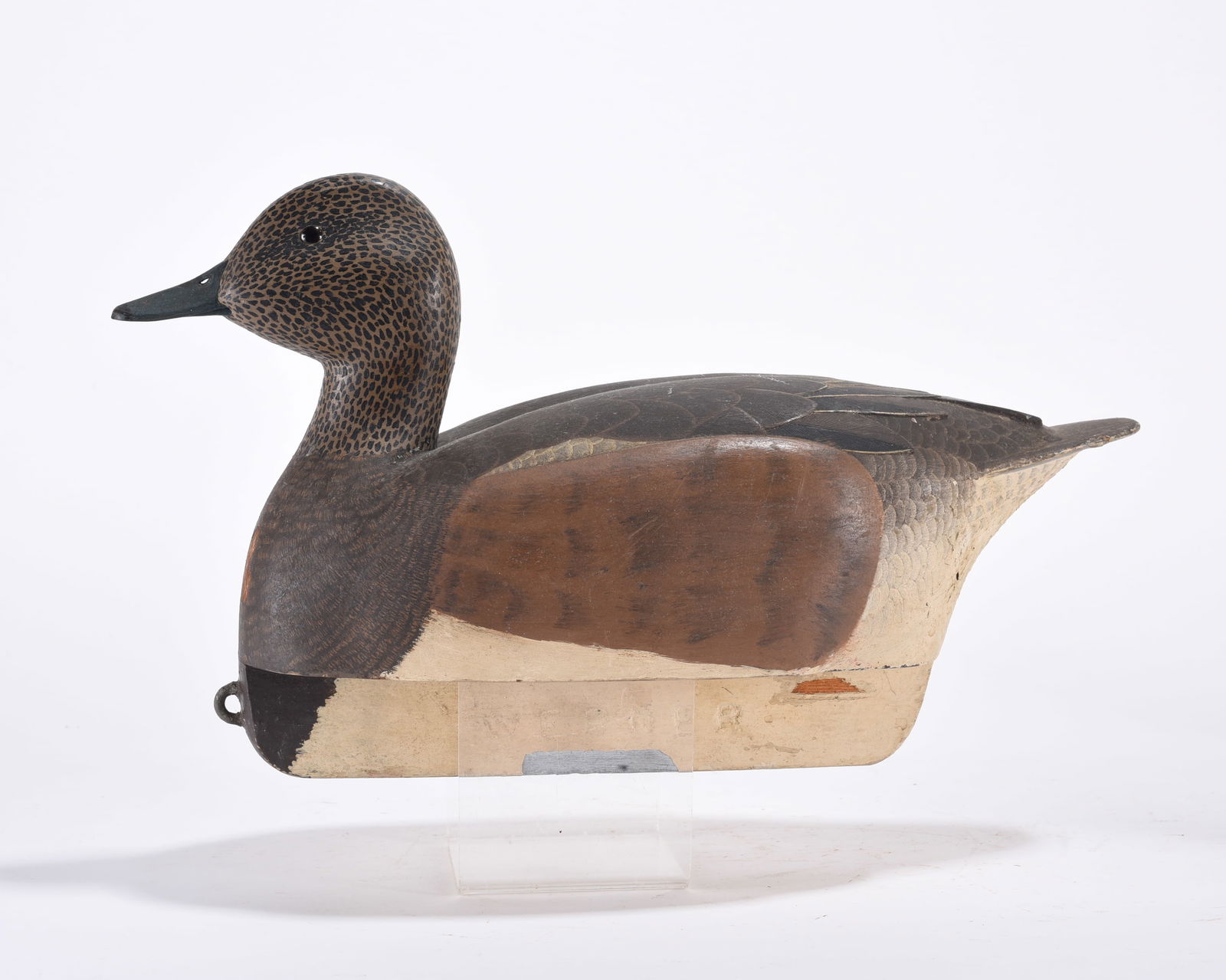 Painted Duck Decoy (1 of 3)