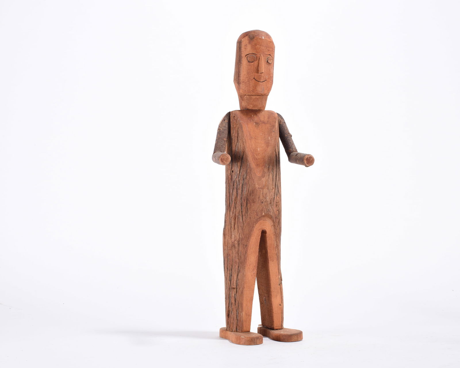 Folk Art Carved Man (1 of 3)