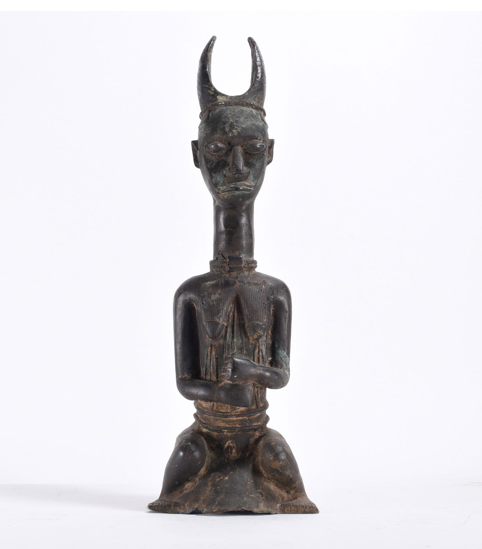 Yoruba Edan Bronze Figure African Art (1 of 3)