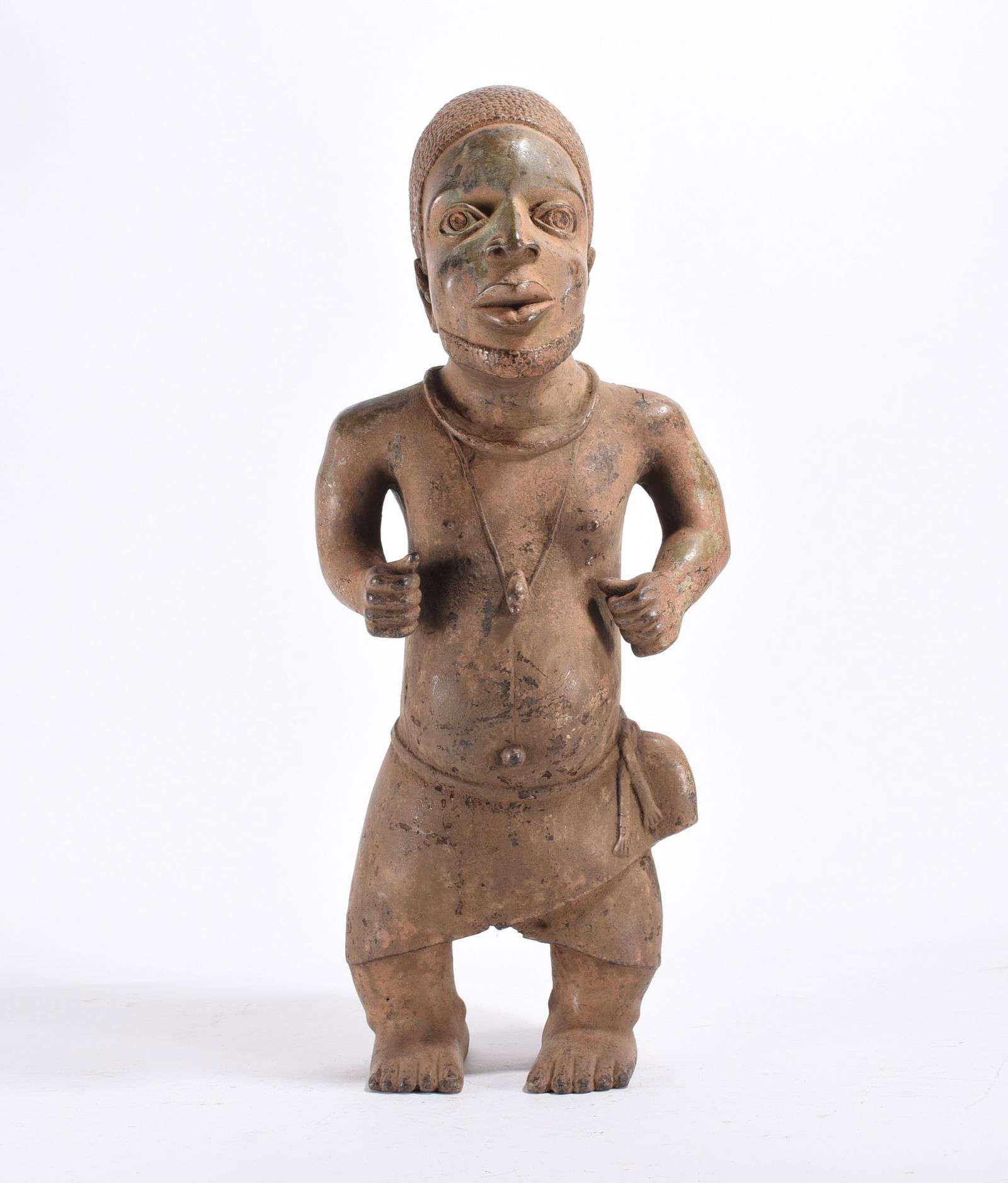 Court Dwarf Bronze or Copper Alloy Figure (1 of 3)