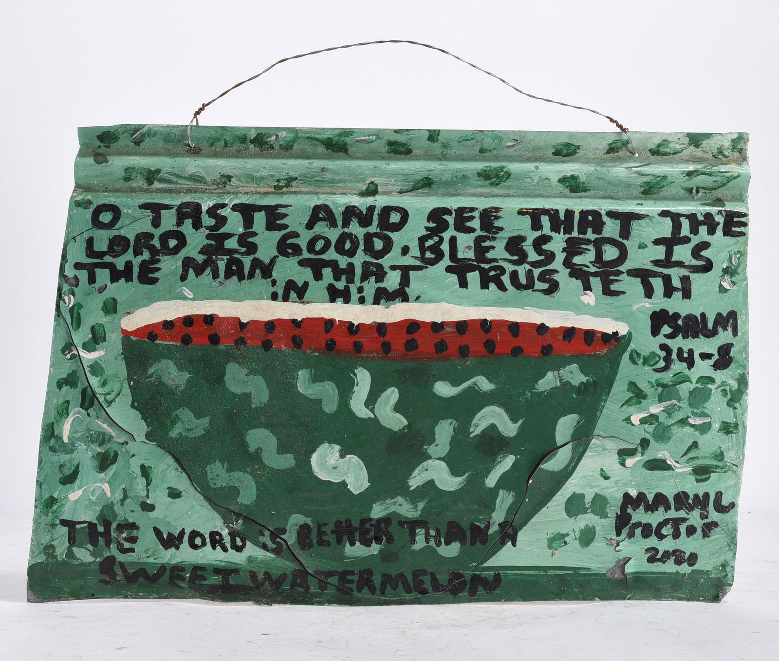 Mary Proctor Folk Art Painting (1 of 2)