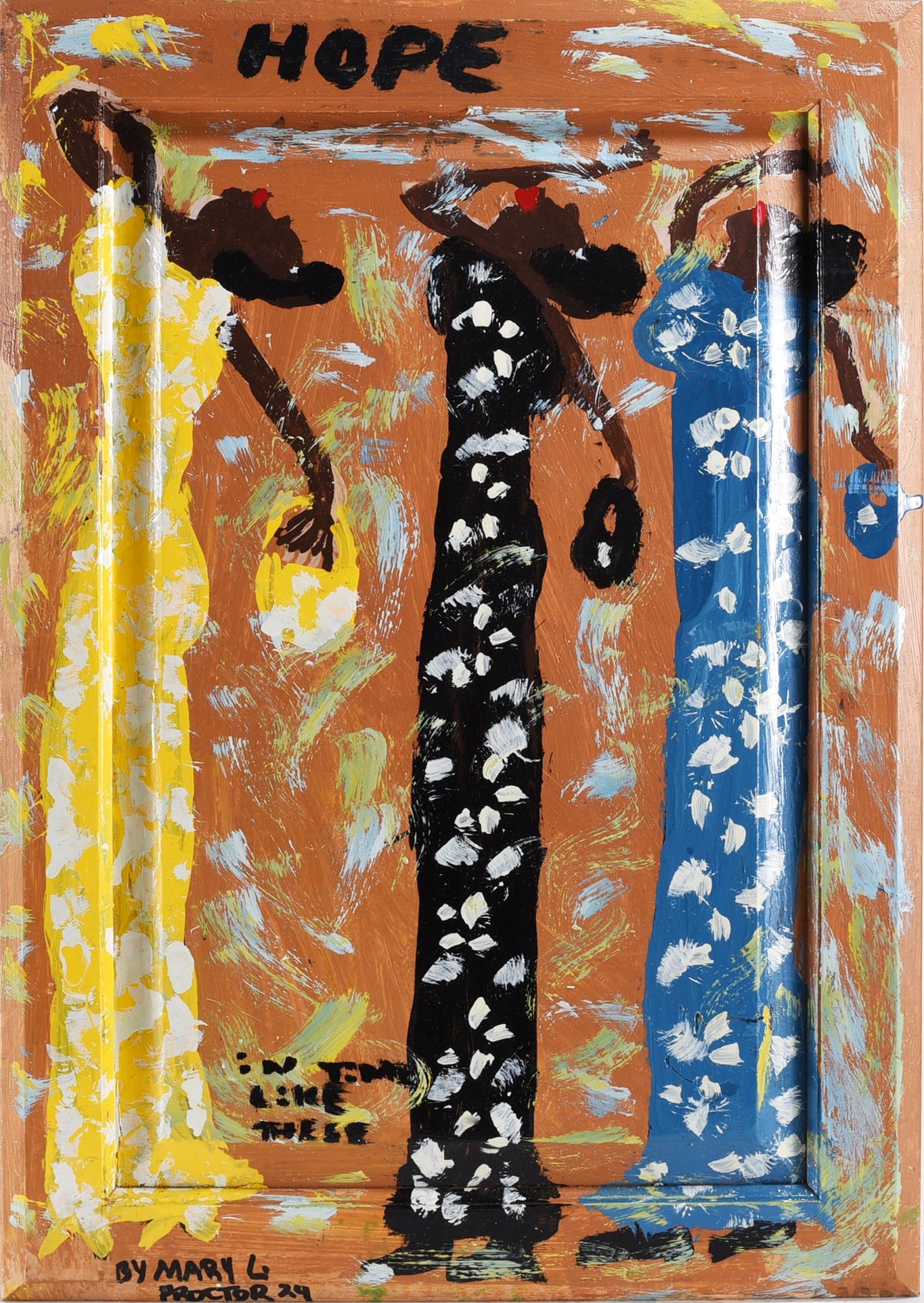 Mary Proctor Folk Art Painting (1 of 5)