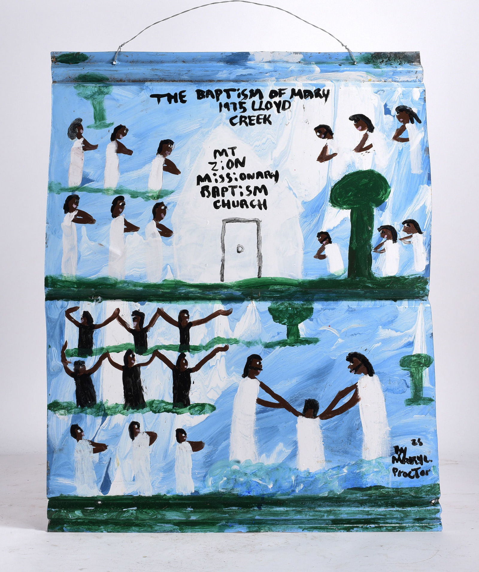 Mary Proctor Folk Art Painting (1 of 3)