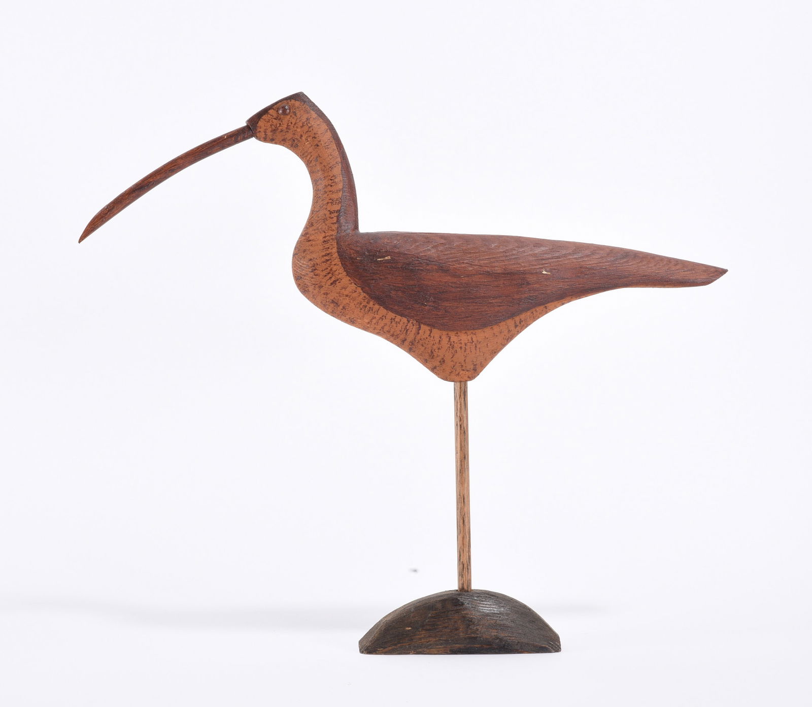 Carved and Painted Shorebird (1 of 2)
