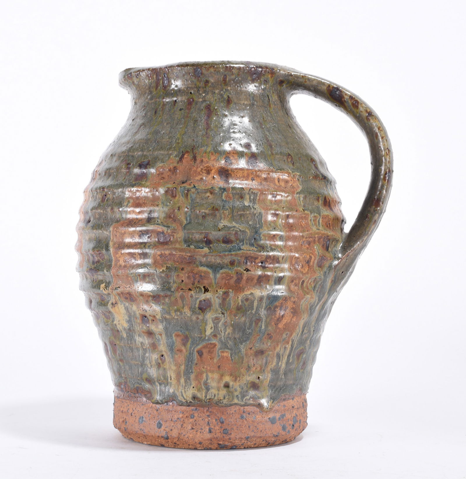 North Carolina Studio Pottery Pitcher (1 of 3)