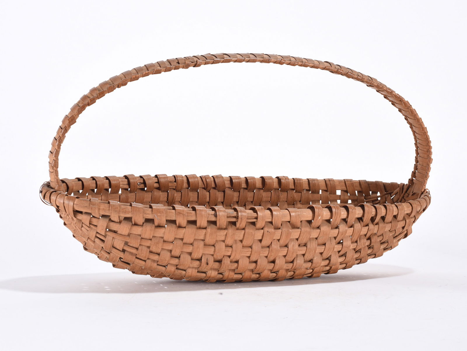 Antique Oak Split Basket (1 of 4)