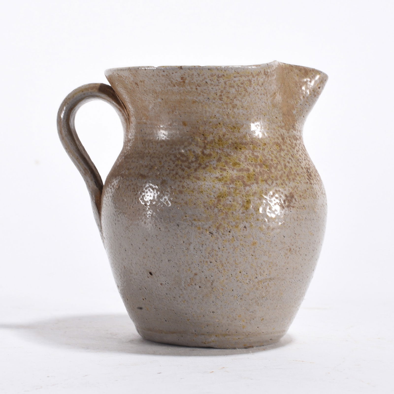 Piedmont NC Salt Glaze Miniature Pitcher ca. 1900 (1 of 4)