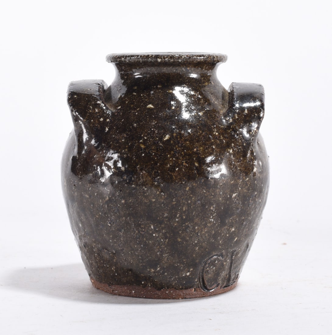 Charles Lisk Miniature Pottery Jar (1 of 3)