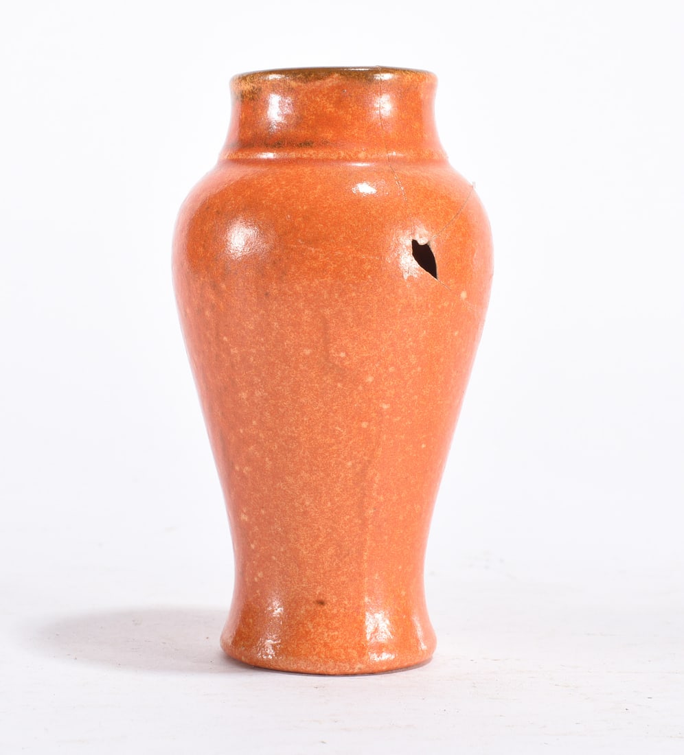 Art Pottery Miniature Vase signed on bottom (1 of 3)