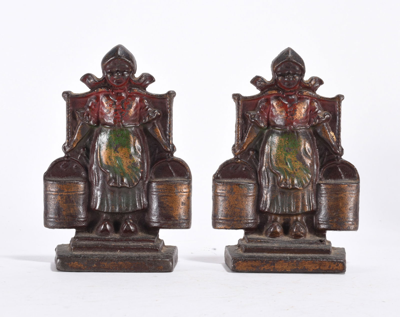 Antique Cast Iron Bookends: Antique Cast Iron Bookends