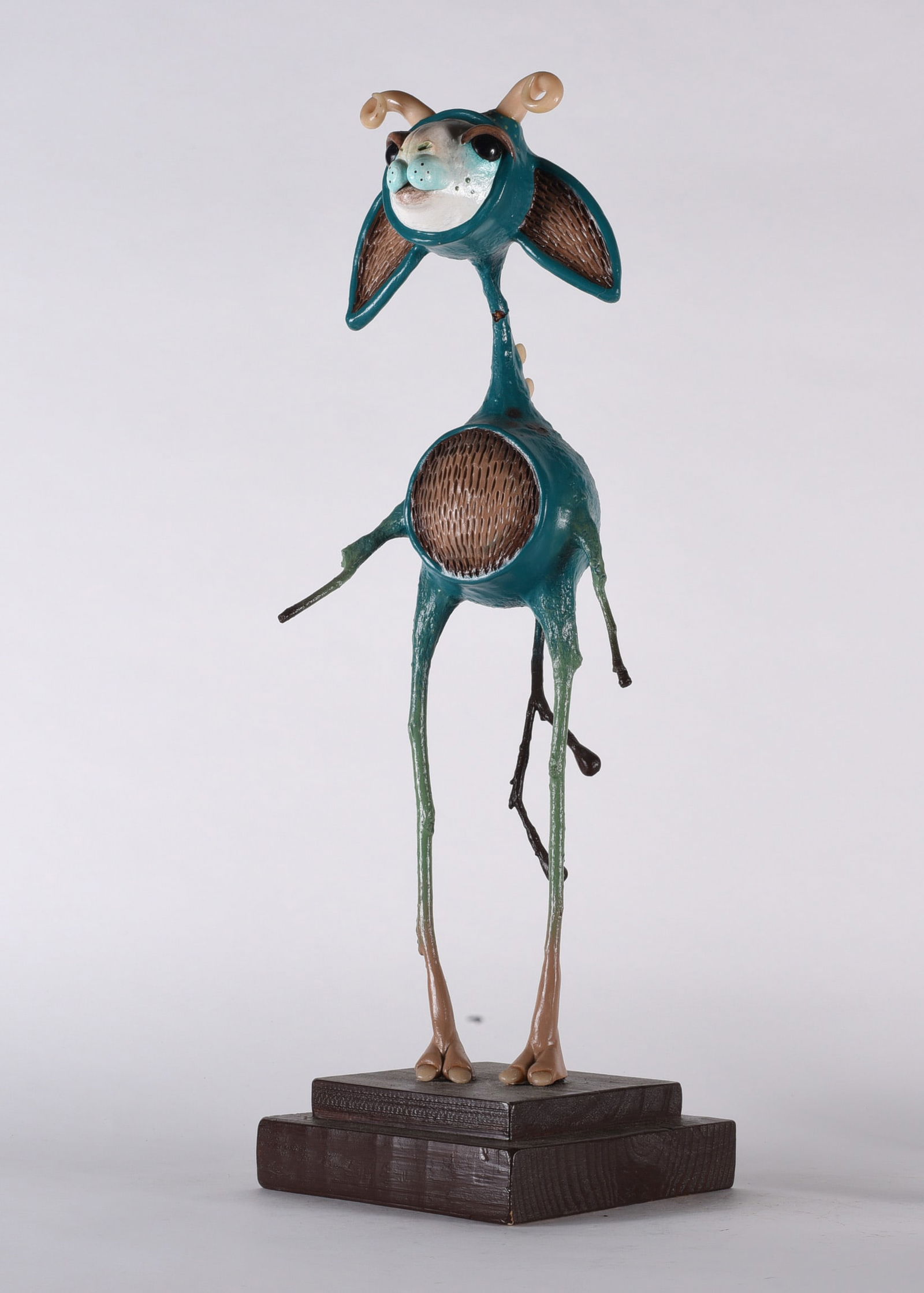 Lori Brown Visionary Art Sculpture signed: Lori Brown Visionary Art Sculpture signed