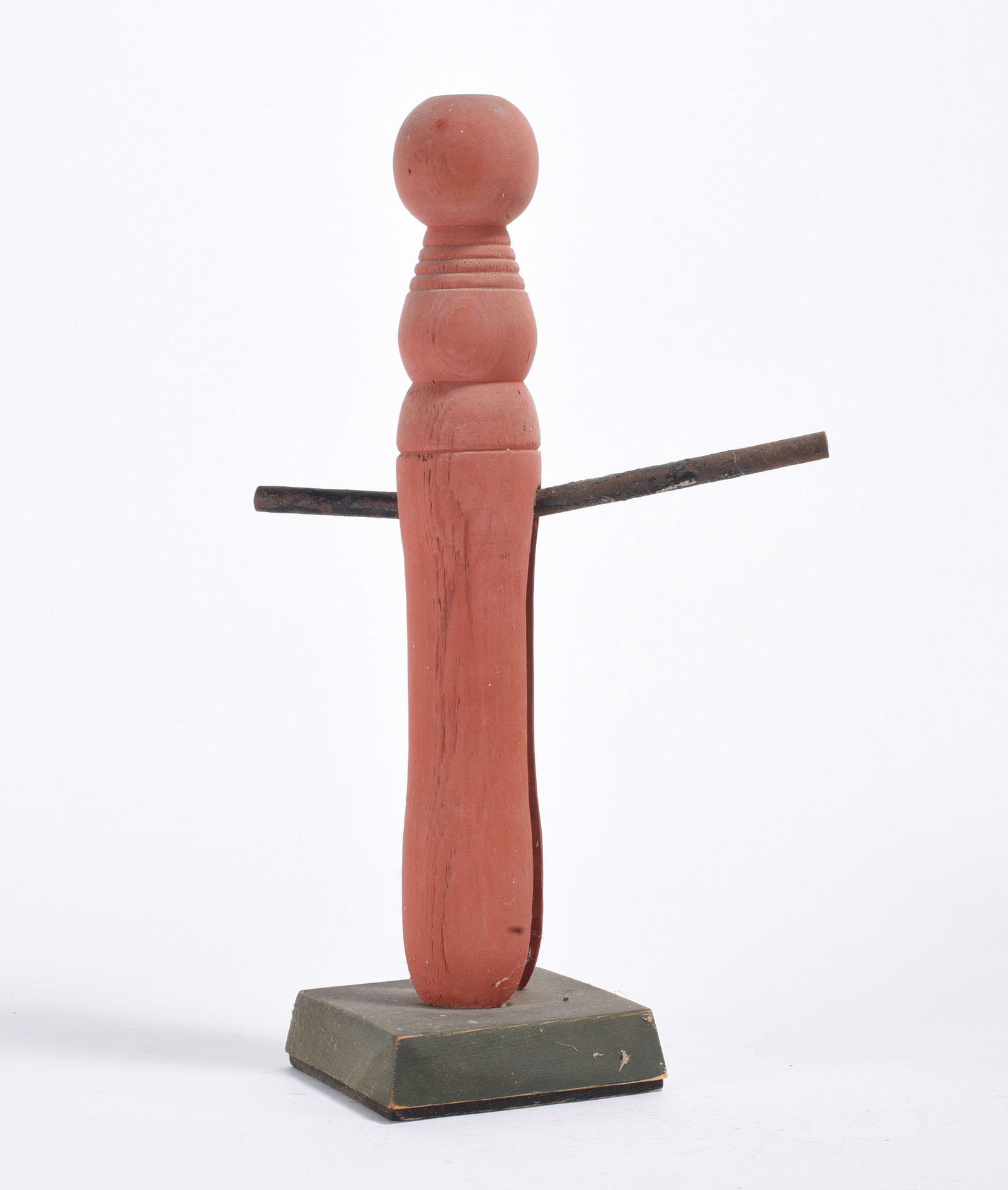 John D Richards Folk Art Lamp: John D Richards Folk Art Lamp