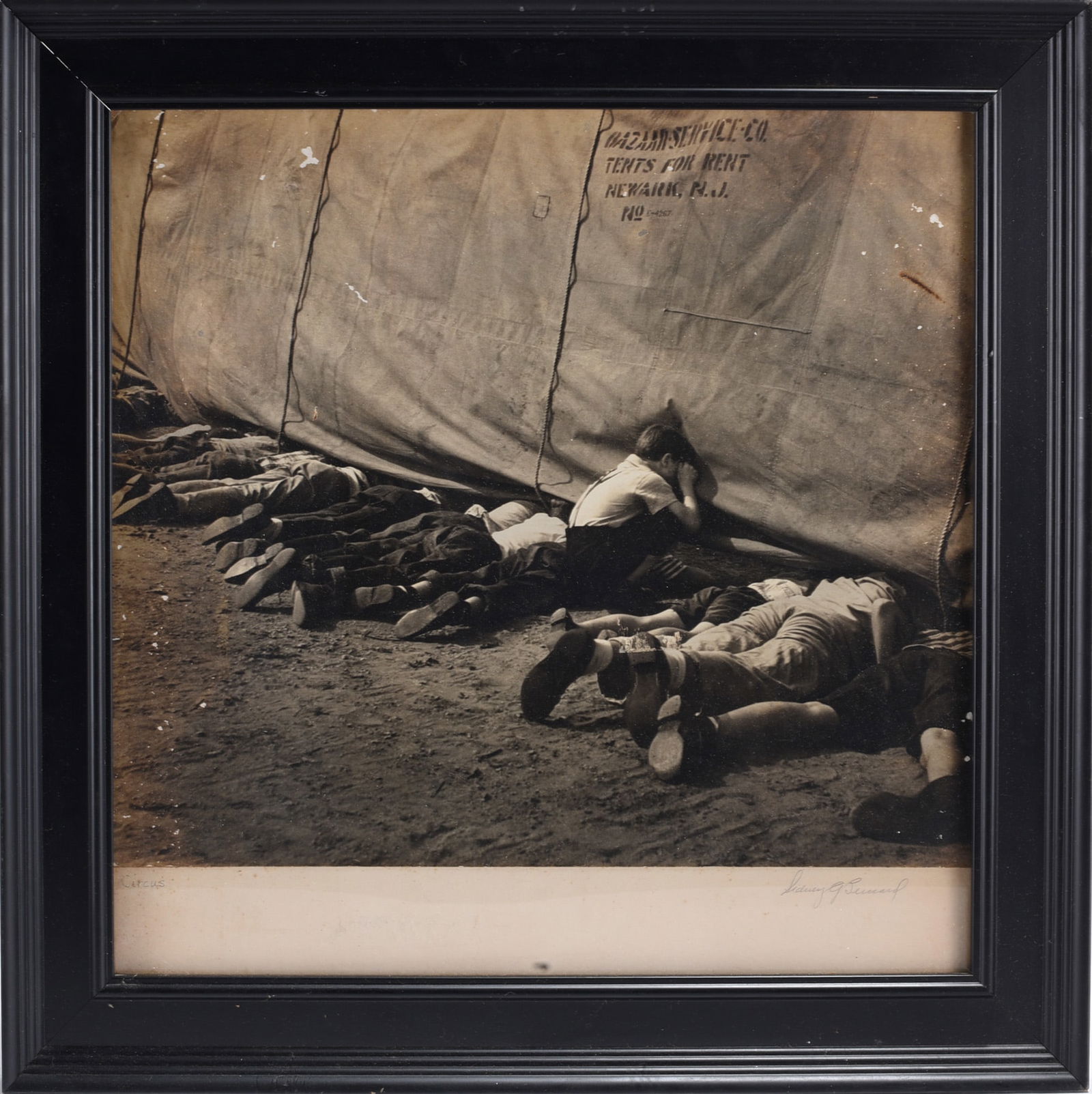 Original Photograph Circus Tent (1 of 1)