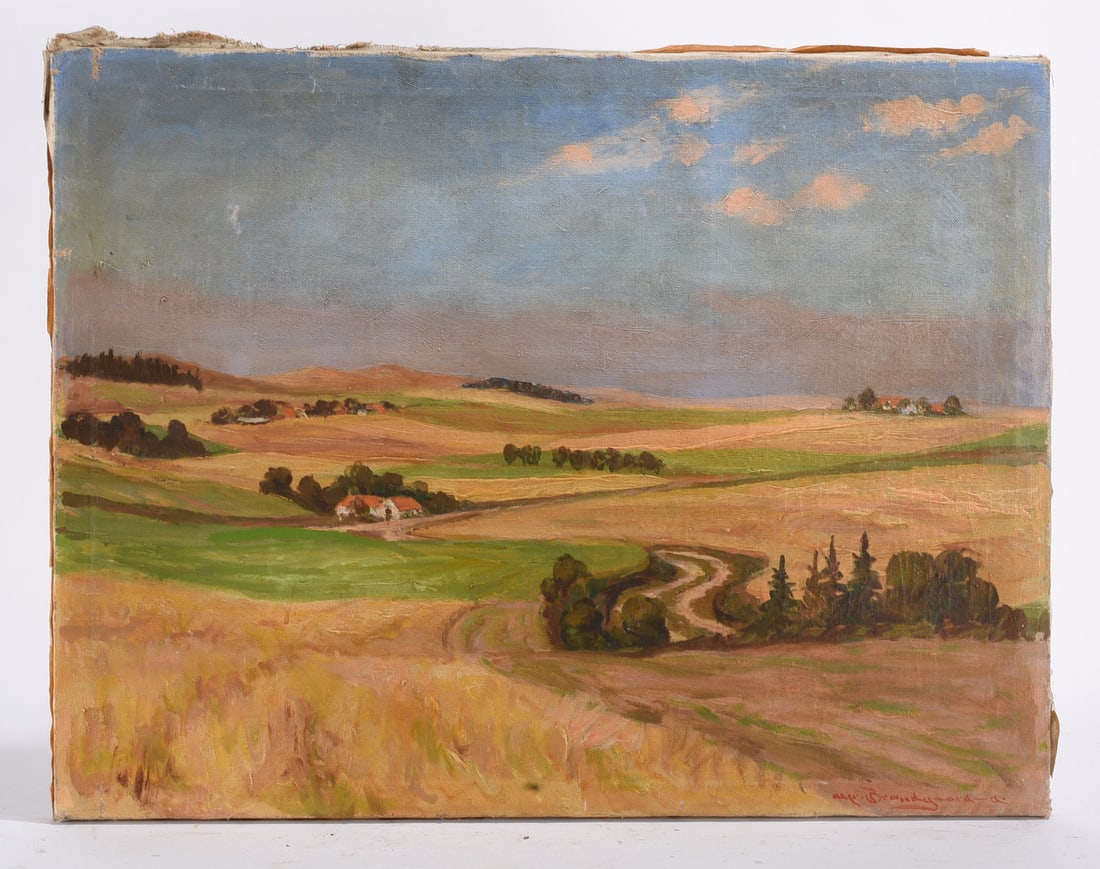 Painting on Canvas ca. 1890: Painting on Canvas ca. 1890