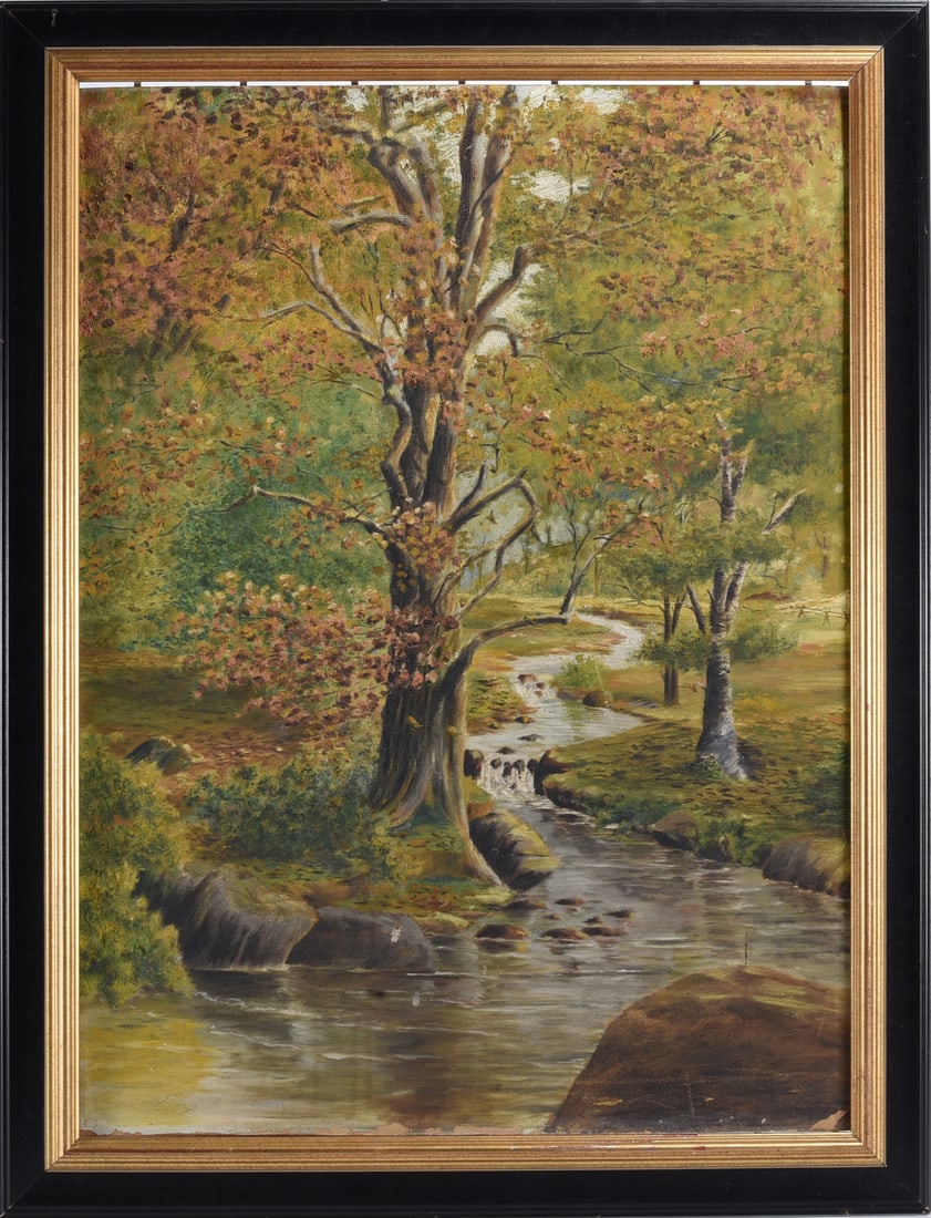 Painting on Board ca. 1950: Painting on Board ca. 1950