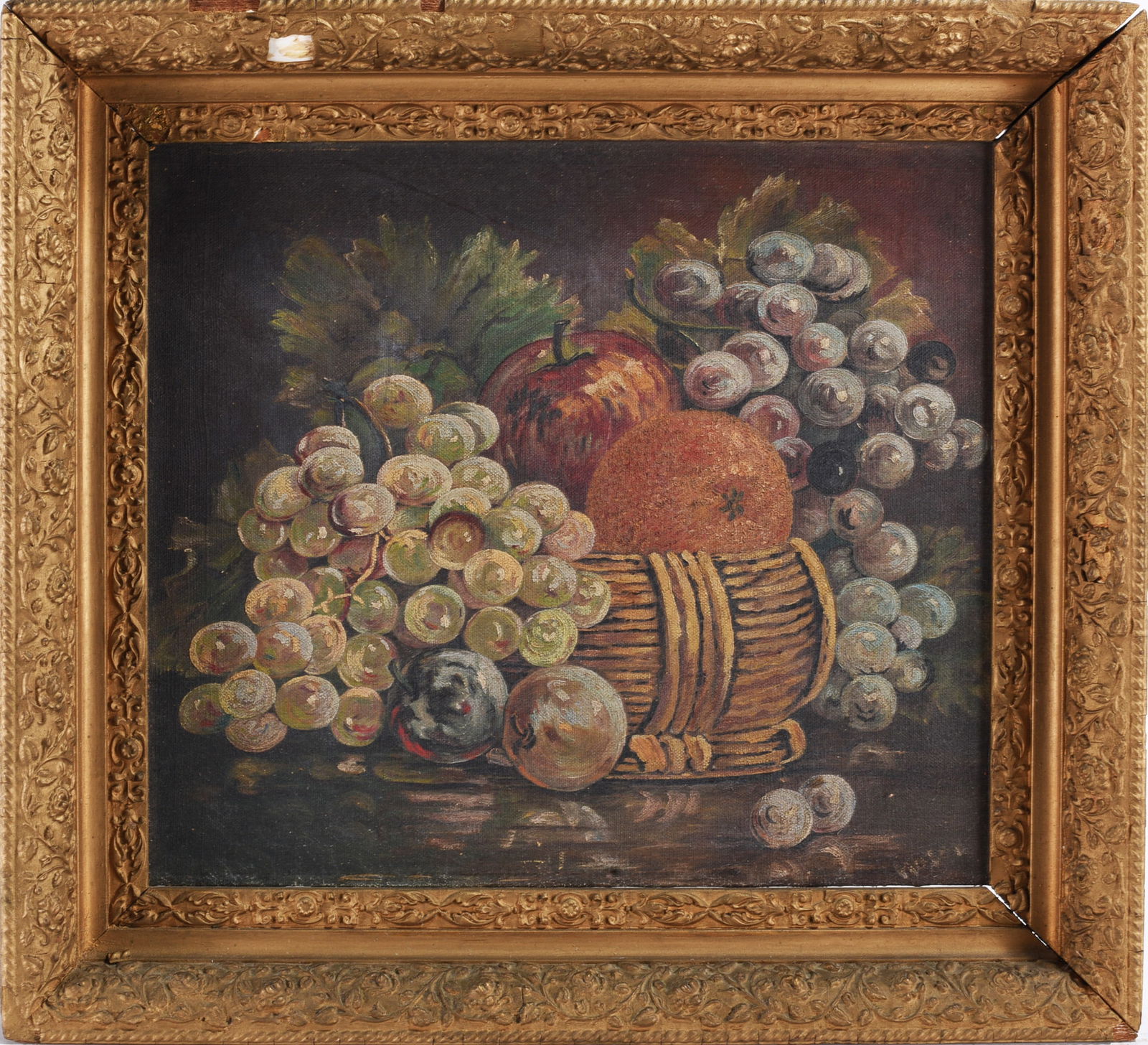 Painting on Canvas ca. 1900: Painting on Canvas ca. 1900