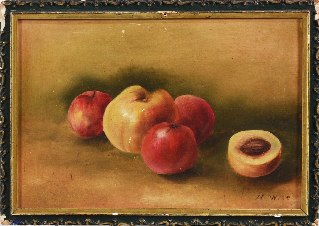 M. Wise Painting ca. 1870: M. Wise Painting ca. 1870