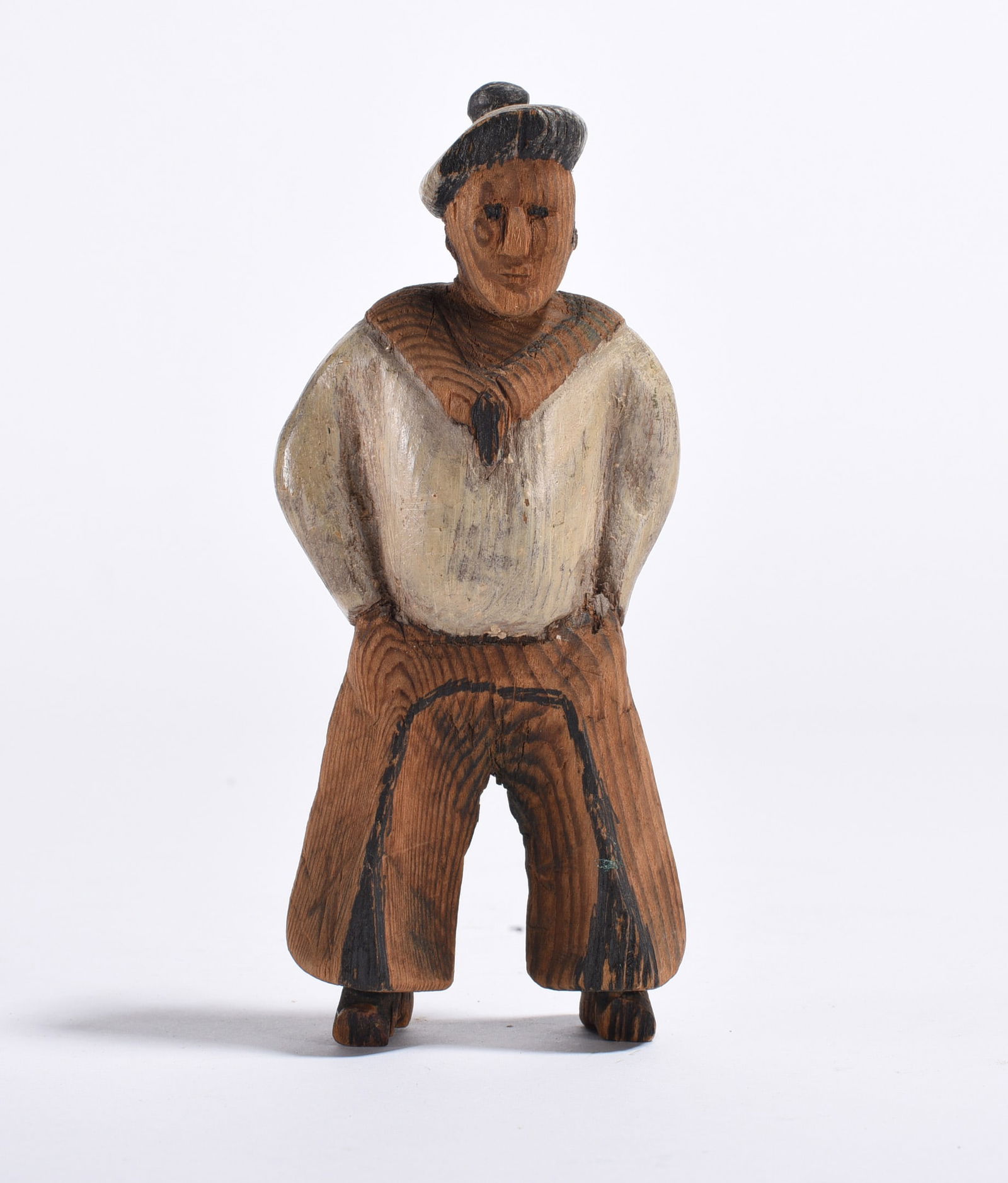 Folk Art Carved Man (1 of 3)