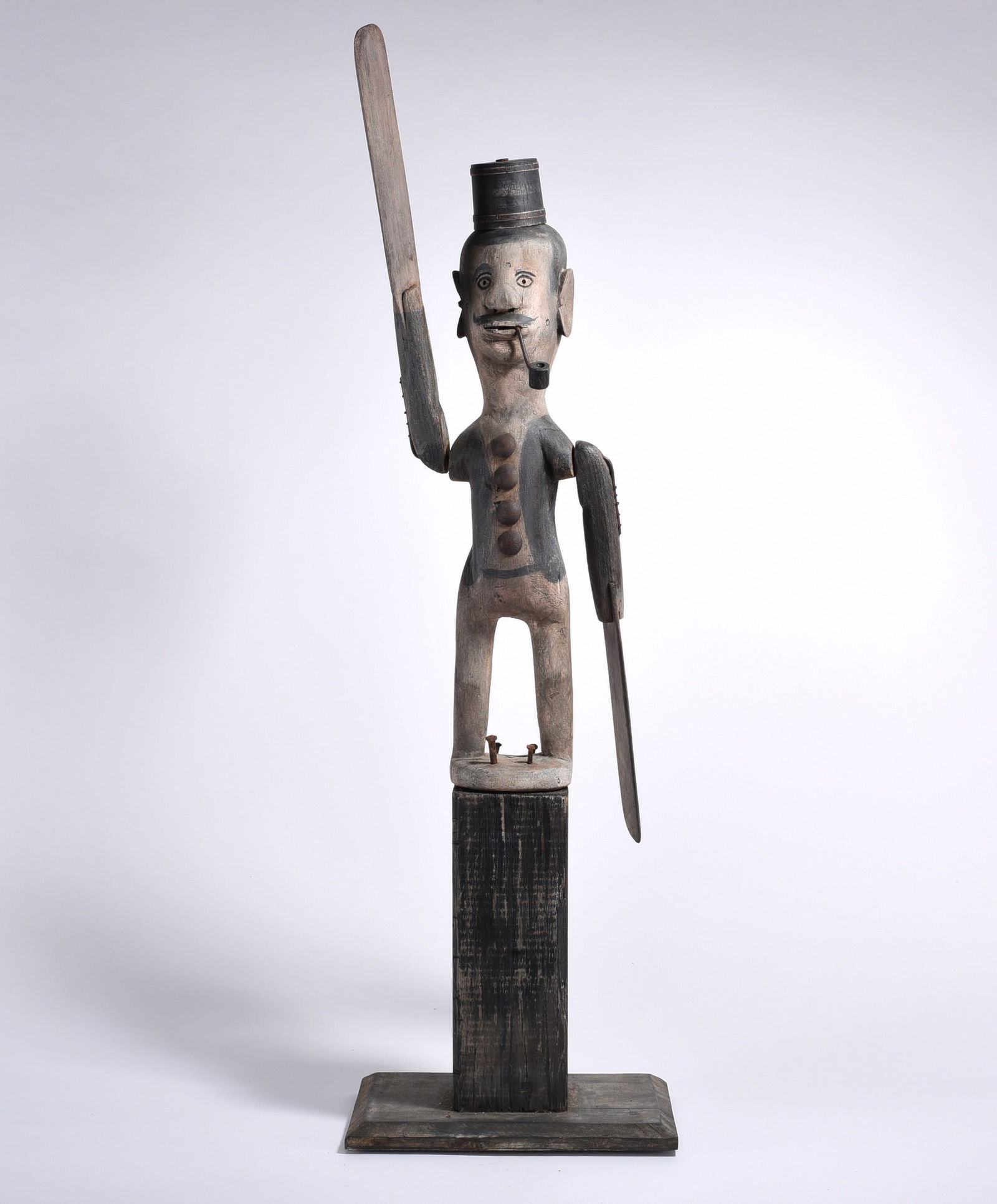 Folk Art Carved Whirligig (1 of 7)