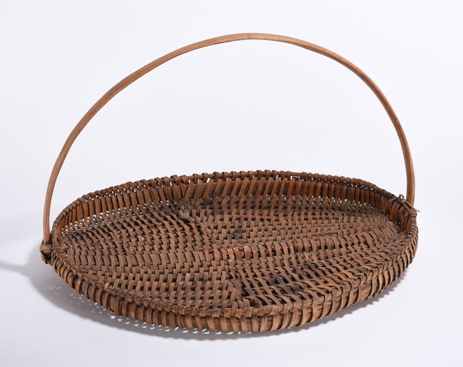 Appalachian Oak Split Basket ca. 1920: Appalachian Oak Split Basket ca. 1920