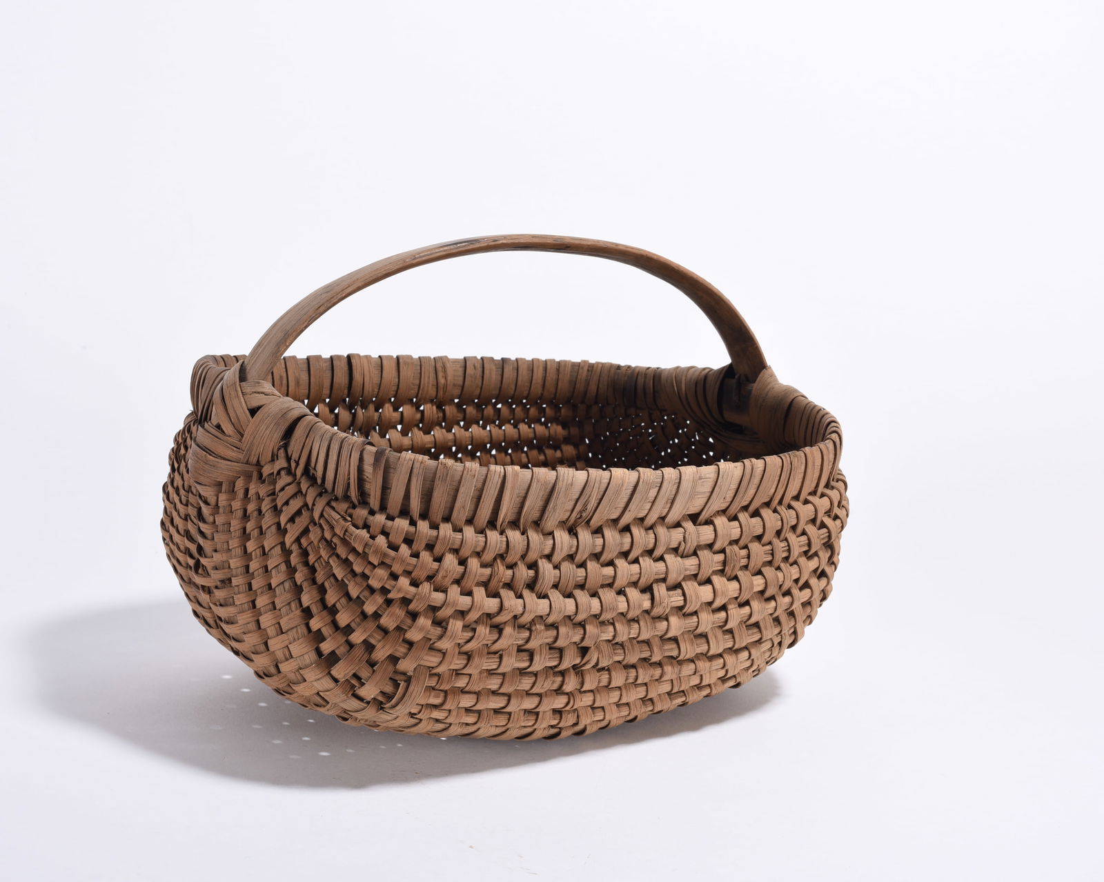 Appalachian Oak Split Basket ca. 1920: Appalachian Oak Split Basket ca. 1920