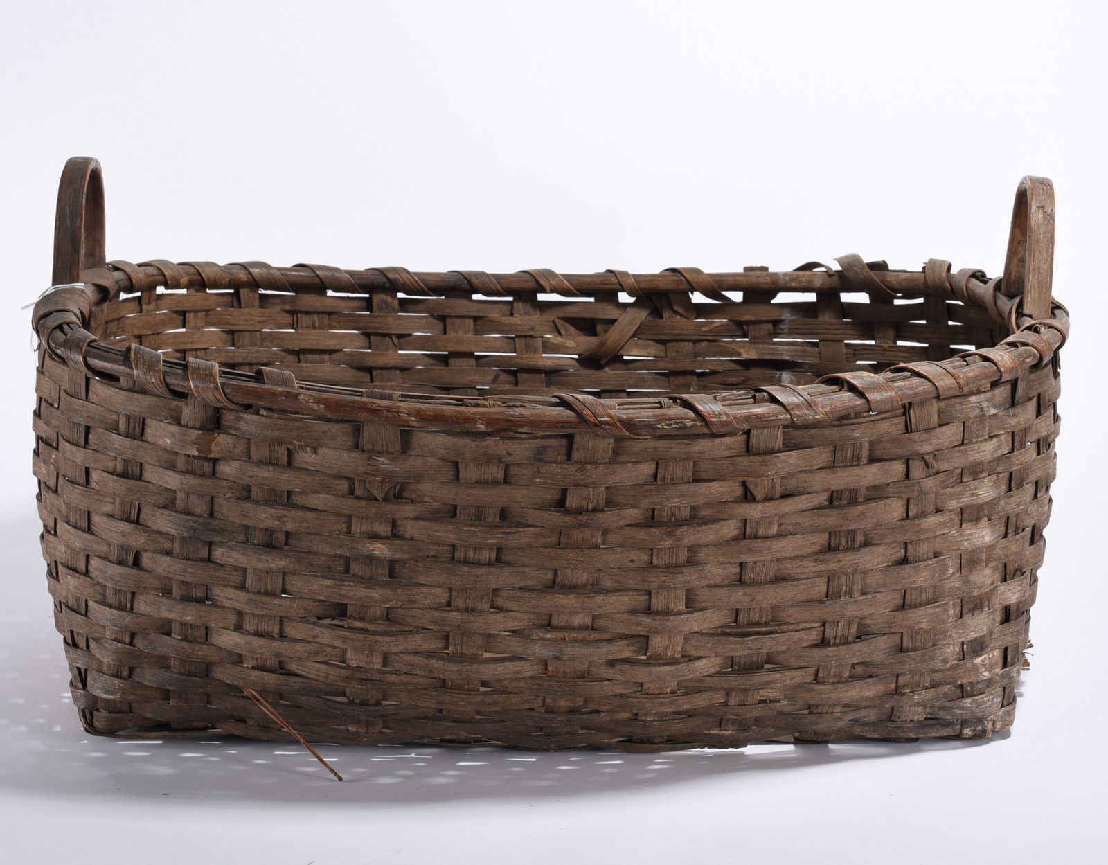 Appalachian Oak Split Basket ca. 1920: Appalachian Oak Split Basket ca. 1920