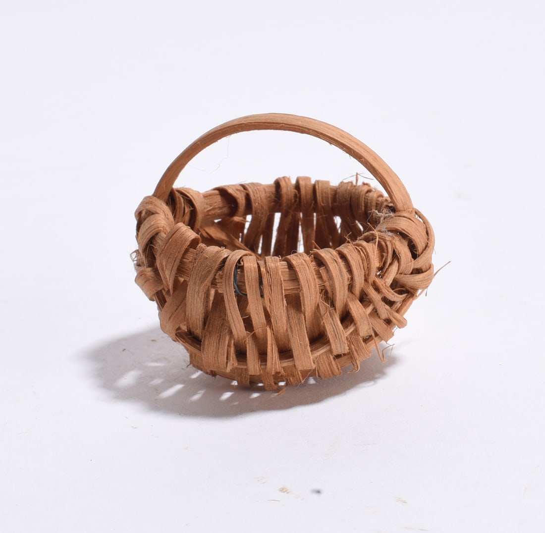 Miniature Oak Split Basket - 3