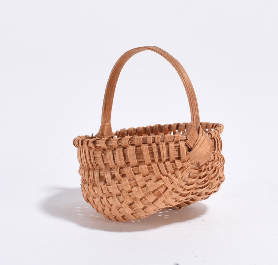 Miniature Oak Split Basket: Miniature Oak Split Basket