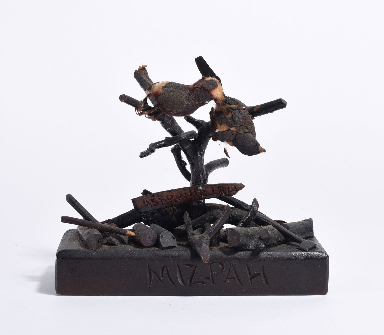 Folk Art Appalachian Desk Ornament ca. 1900: Folk Art Appalachian Desk Ornament ca. 1900