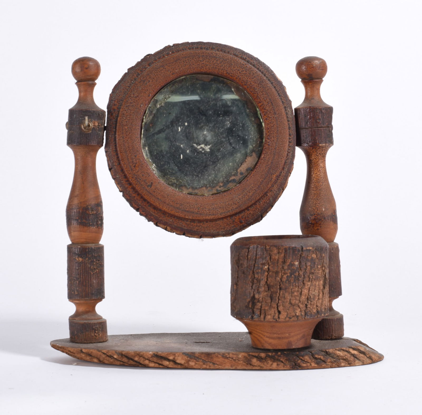 Adirondack Desk Mirror ca. 1900: Adirondack Desk Mirror ca. 1900