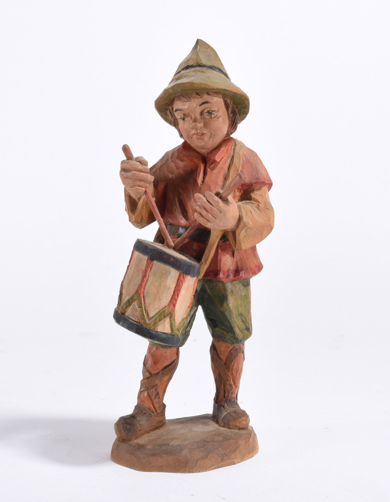 Folk Carved Figure: Folk Carved Figure