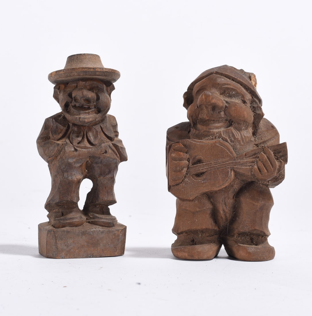 Folk Carved Figure: Folk Carved Figure