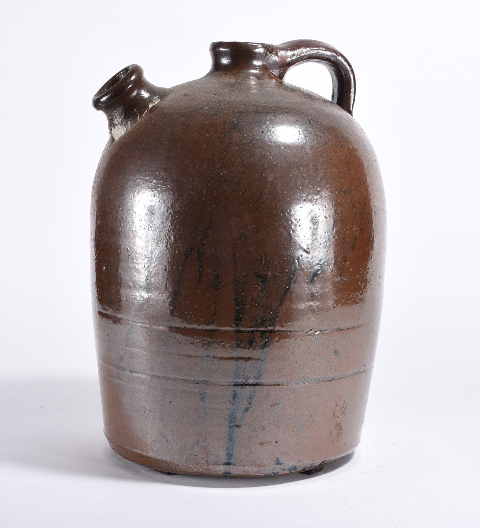 W. Bishop South Carolina Signed Harvest Jug: W. Bishop South Carolina Signed Harvest Jug