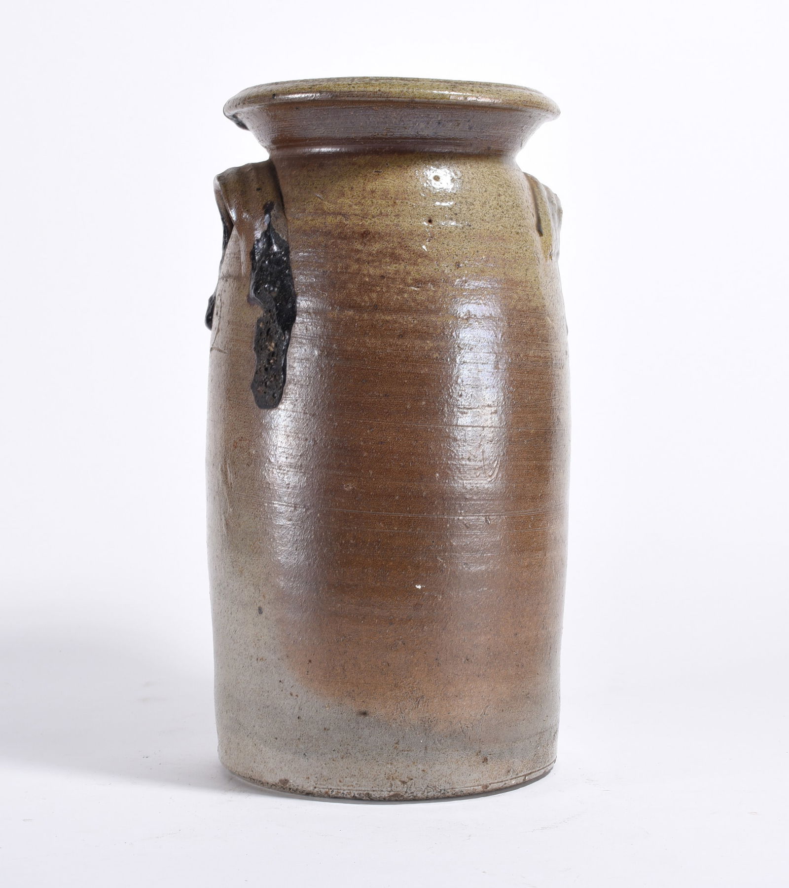 Piedmont NC Salt Glaze Jar ca. 1870: Piedmont NC Salt Glaze Jar ca. 1870