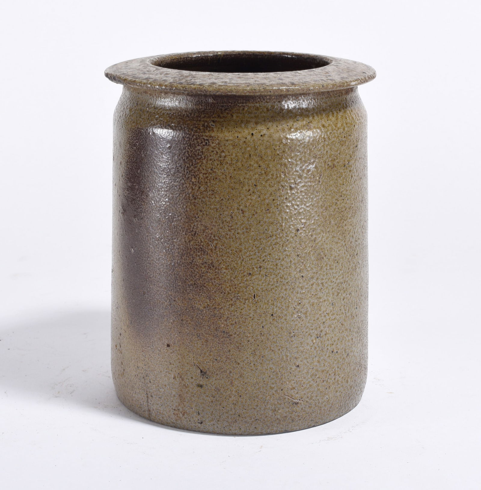 Piedmont NC Salt Glaze Jar ca. 1870: Piedmont NC Salt Glaze Jar ca. 1870