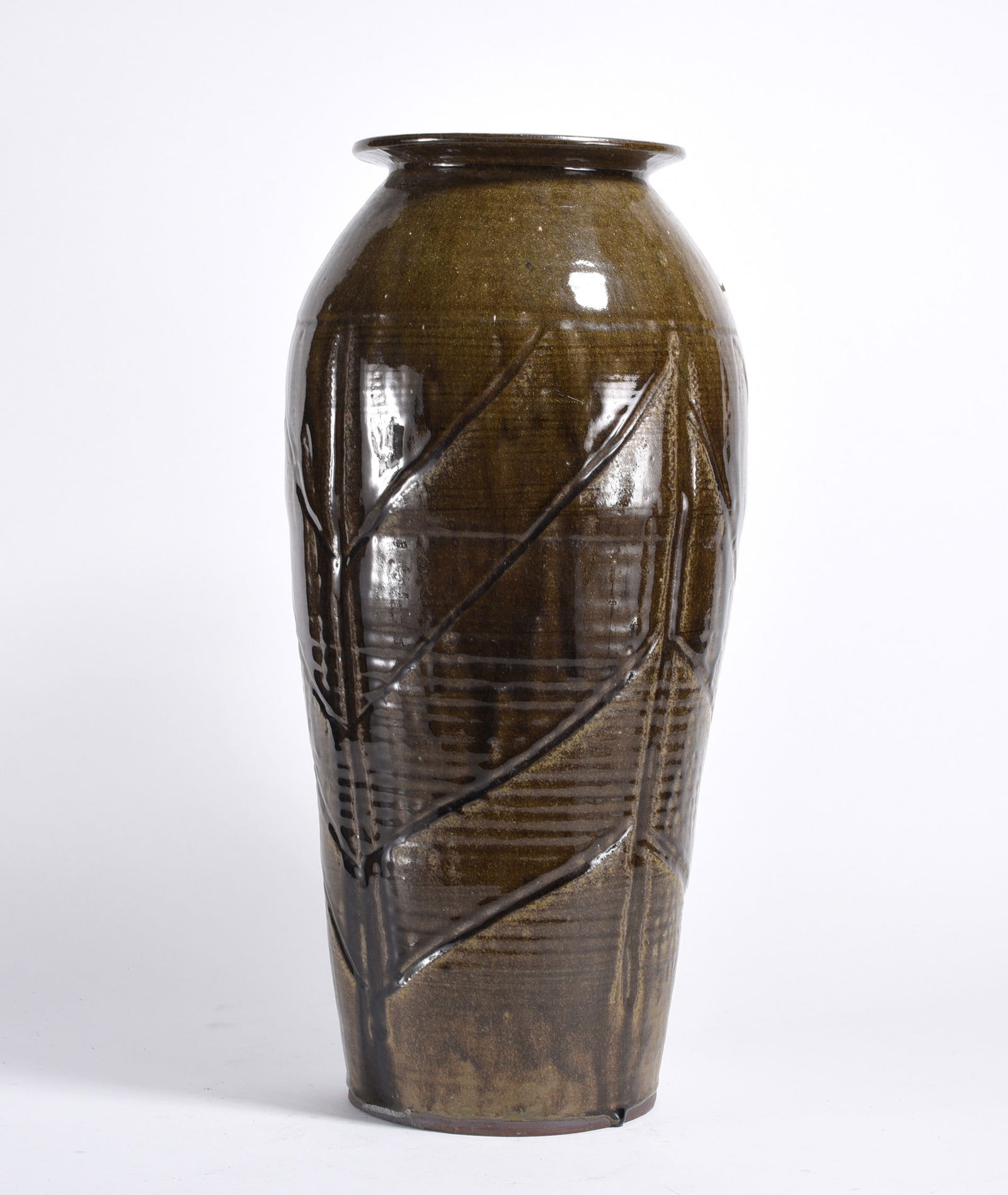 North Carolina Pottery Floor Vase (1 of 3)