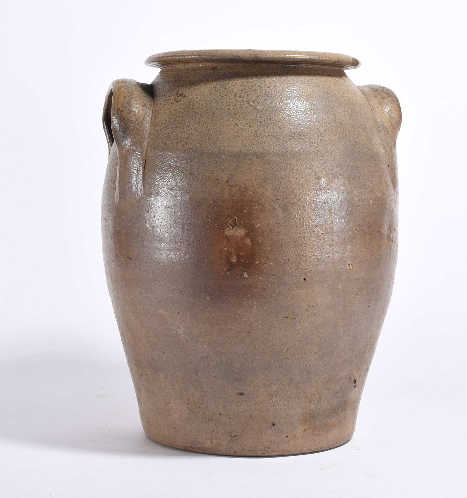 Piedmont NC Salt Glaze Jar ca. 1870 (1 of 5)
