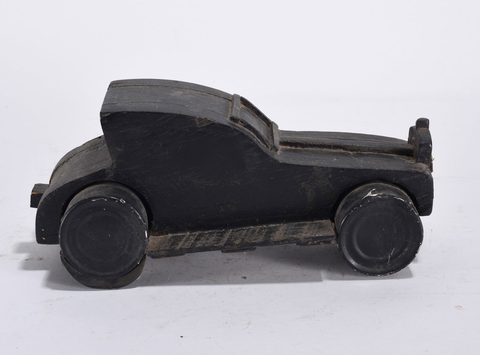 Folk Art Wooden Car: Folk Art Wooden Car