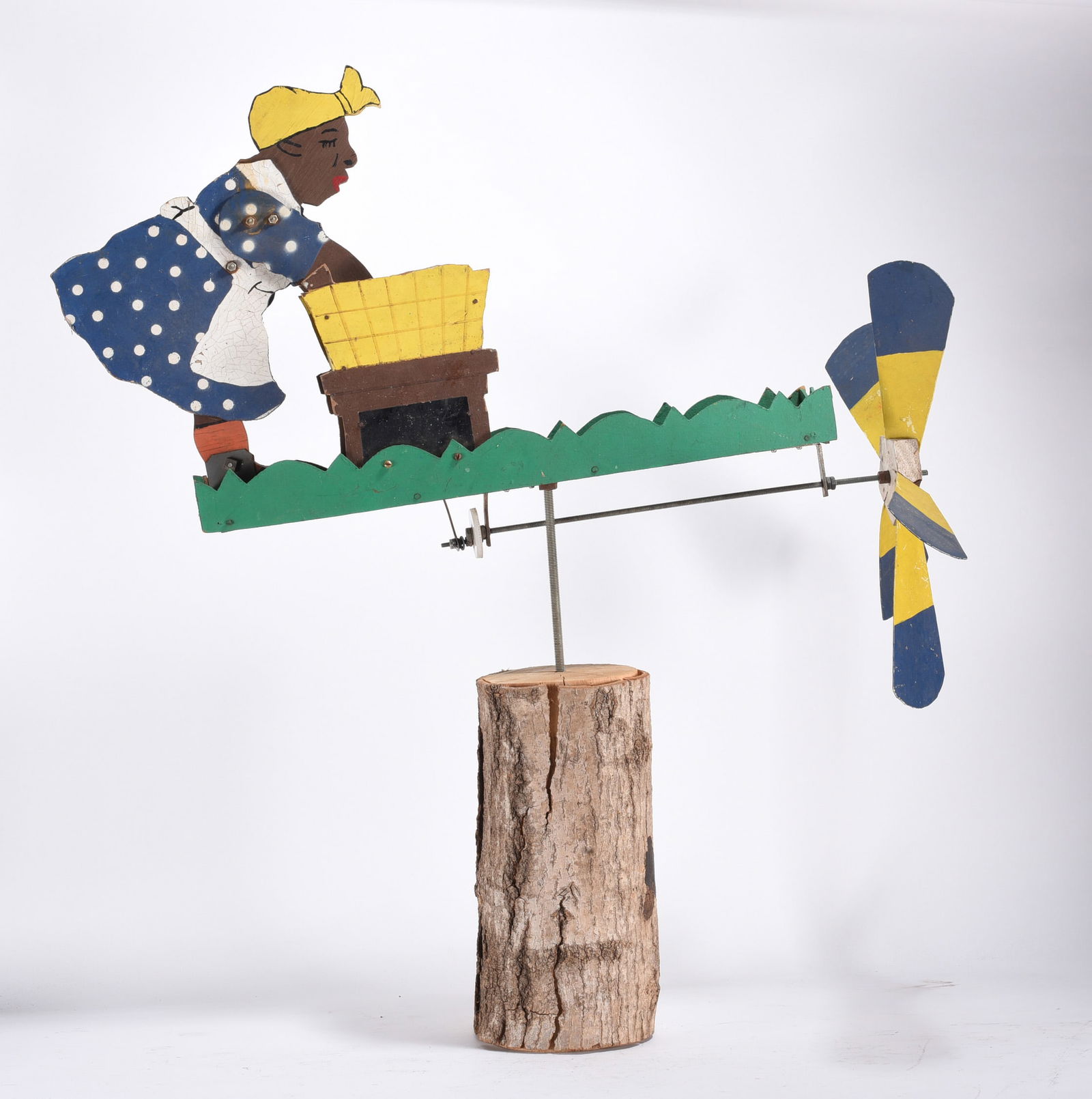 Folk Art Whirly Gig: Folk Art Whirly Gig