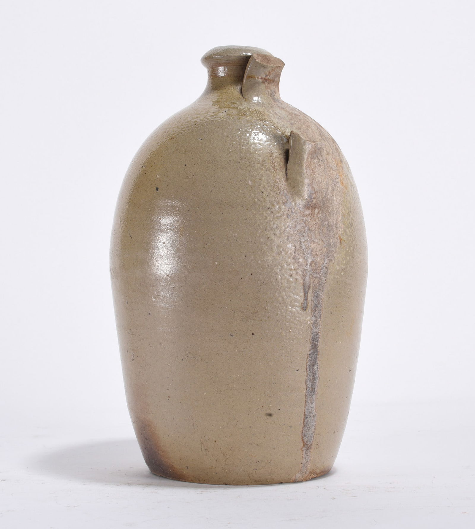 Piedmont NC Jug with Drips ca. 1870 (1 of 4)