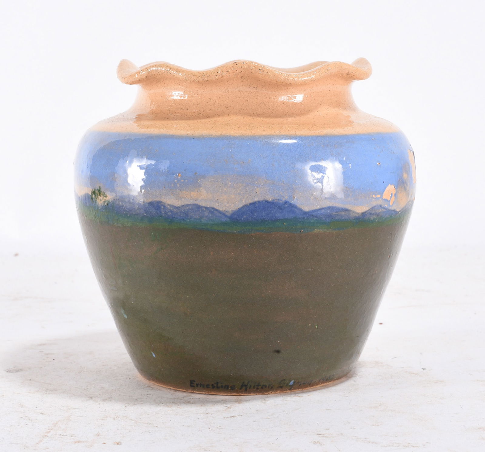 Hilton Pottery Decorated Jar: Hilton Pottery Decorated Jar