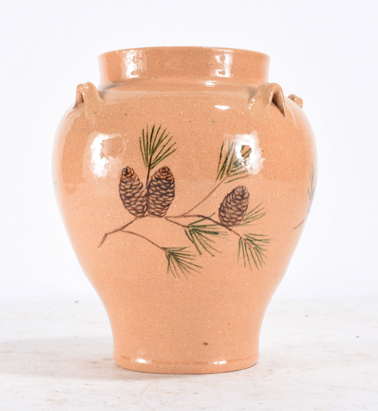 Ernestine Hilton Sigmon Pottery Jar (1 of 3)