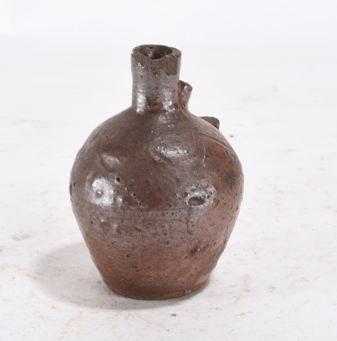 Early Miniature Virginia Jug w/ Decoration (1 of 3)
