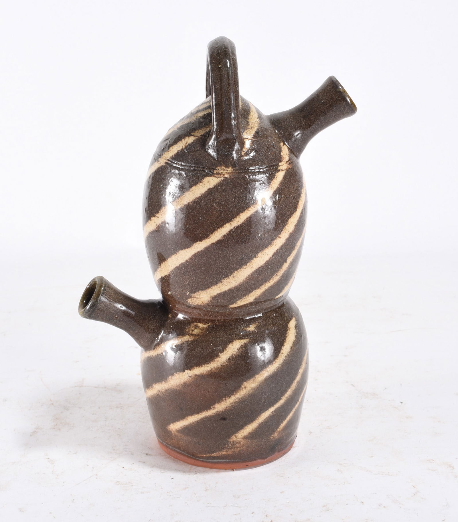 Walter Fleming Pottery Monkey Jug: Walter Fleming Pottery Monkey Jug